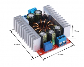 DC-DC 15A Power Supply Step Down Module CVCC 4V-32V to 1.2V-32V Buck Voltage Converter Synchronous Rectifier